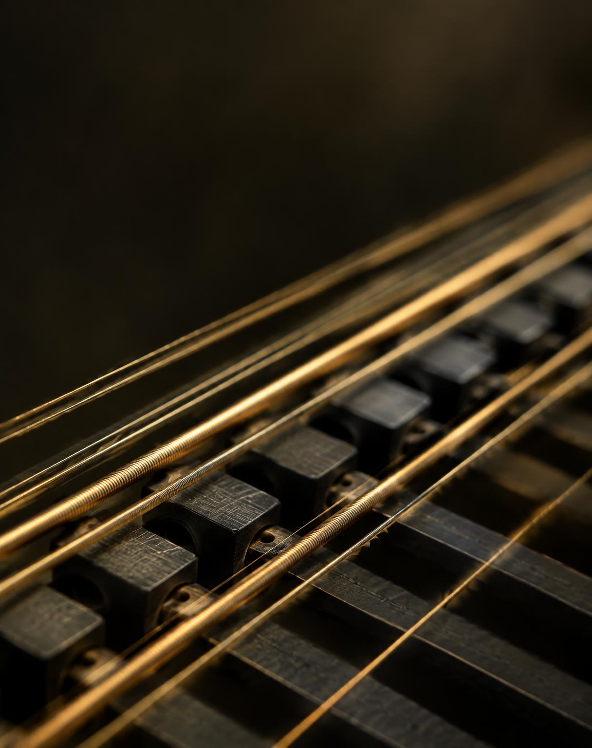 Golden strings over a timing grid